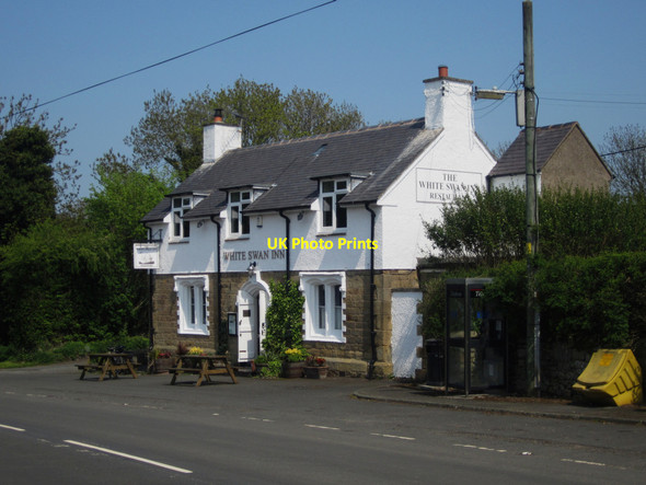 Photo 6"x4" The White Swan Inn, Warenford Warenford c2013