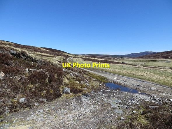 Photo 6"x4" Glen Feshie turn off Geldie Lodge c2013