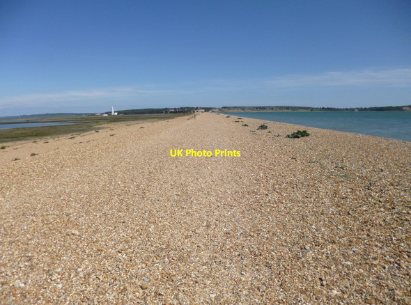 Photo 6"x4" Hurst Beach, Solent Way Keyhaven c2013