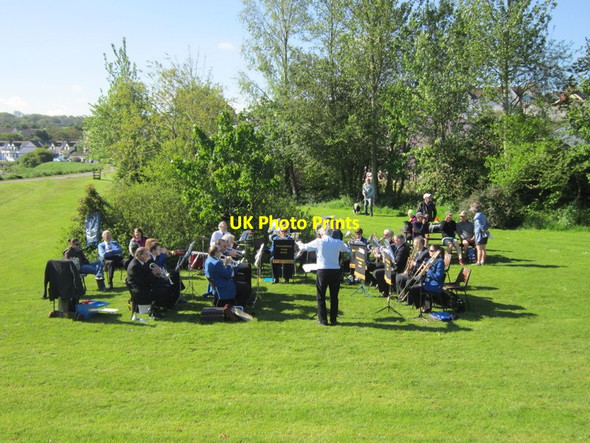 Photo 6"x4" The Wadebridge Town Band Wadebridge c2013
