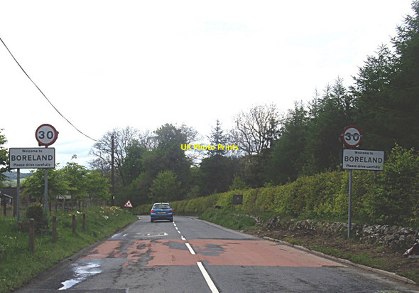Photo 6"x4" Entering Boreland Boreland\/NY1791 c2013