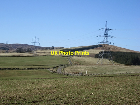 Photo 6"x4" Road to Hillside Devol c2013