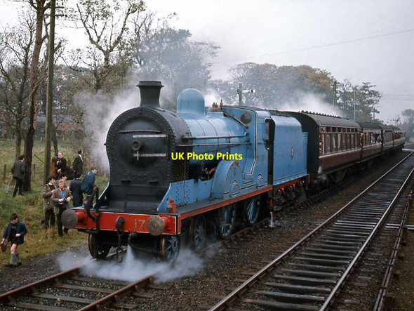 Photo 6"x4" Steam train at Bellarena - 1970 (1) Bolea c1970