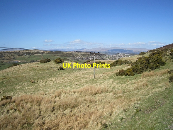 Photo 6"x4" Rough grazing below the Cut Spango\/NS2374 c2013