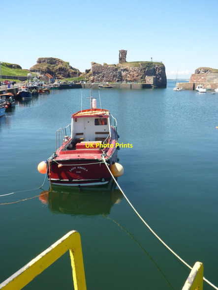 Photo 6"x4" Coastal East Lothian : Lady Angela At Victoria Harbour, Dunbar Dunbar c2013