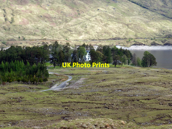 Photo 6"x4" Cluanie Lodge Cluanie Lodge c2013