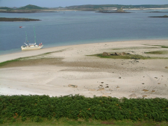 Photo 6"x4" View from The Blockhouse Northward c2003