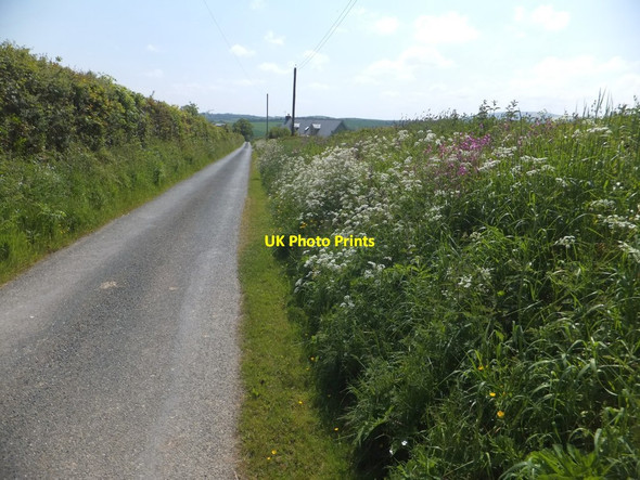 Photo 6"x4" Minor road to Brightly Bridge from Goldburn Cross Brightley\/SX5997 c2013