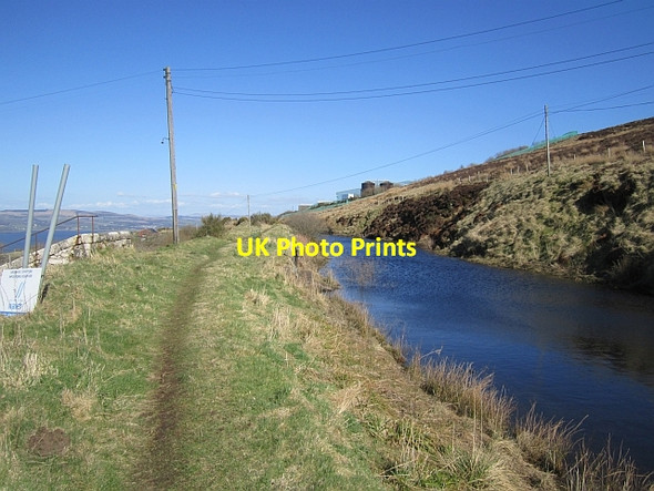 Photo 6"x4" Overton Reservoir Greenock\/NS2776 c2013