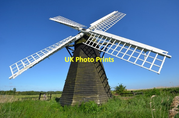 Photo 6"x4" Herringfleet Smock Mill Herringfleet c2013