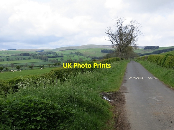 Photo 6"x4" Lane, Great Ryle Alnham c2013