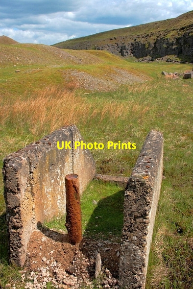 Photo 6"x4" Bollihope Limestone Quarry Bollihope c2013 P1