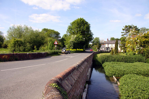 Photo 6"x4" Green Lane crosses Ewelme Brook Ewelme c2013