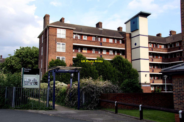 Photo 6"x4" The Meridian Estate in Greenwich Greenwich\/TQ3977 c2012