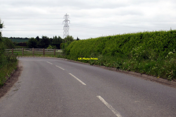 Photo 6"x4" The old Beancroft Road now just an access road to the farm Caulcott\/SP9942 c2013