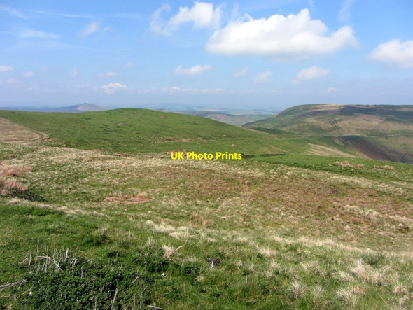 Photo 6"x4" Dere Street near Hunthall Hill Upper Hindhope c2013