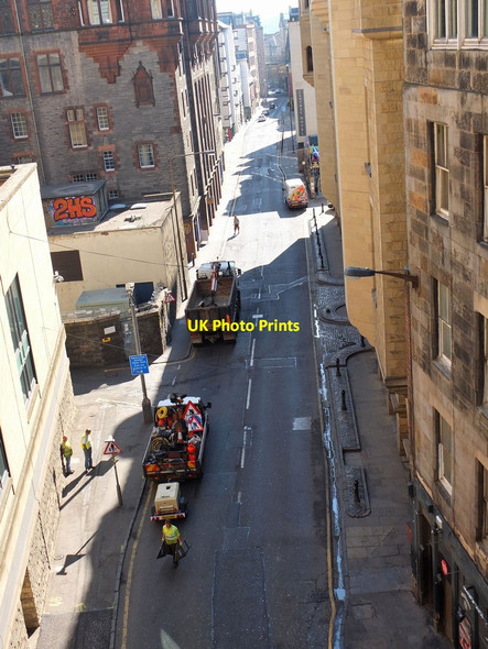 Photo 6"x4" The Cowgate from George IV Bridge, Edinburgh Edinburgh c2013