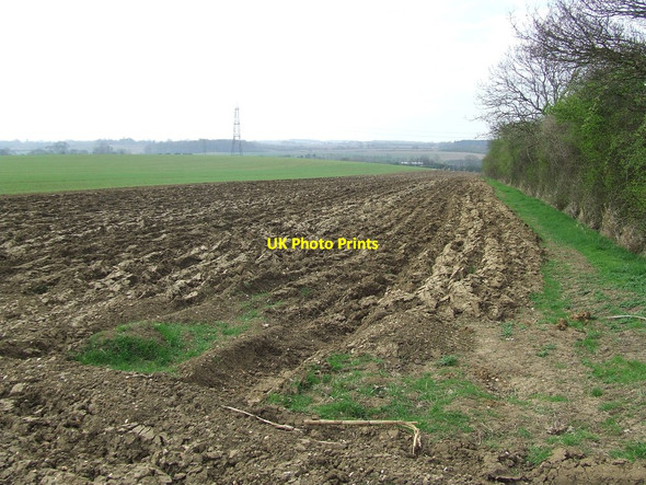 Photo 6"x4" Ploughed Field Great Yeldham c2013