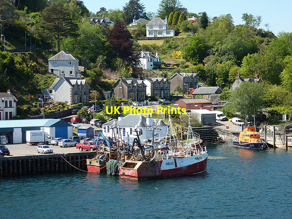 Photo 6"x4" Trawlers berthed at Oban Oban\/NM8630 c2013