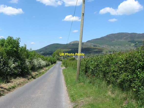 Photo 6"x4" The northern end of Tievecrom Road Forkhill c2013