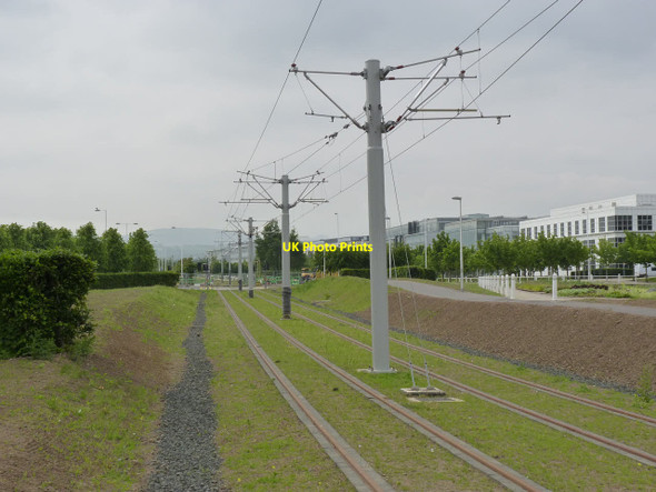 Photo 6"x4" Tramway alongside Loch Crescent Gogar\/NT1672 c2013