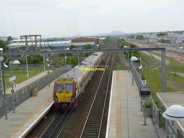Photo 6"x4" Edinburgh Park Station Sighthill\/NT1971 c2013