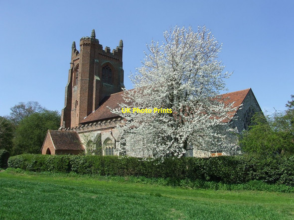 Photo 6"x4" St Mary Gestingthorpe Gestingthorpe c2013