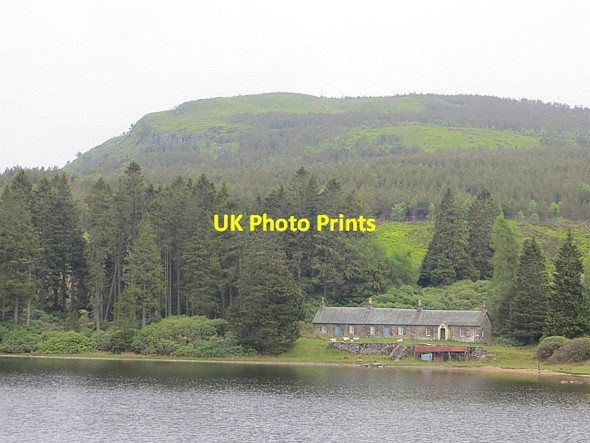 Photo 6"x4" Loch Ordie Lodge Guay c2013