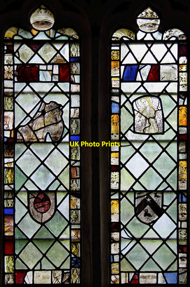 Photo 6"x4" St Margaret, Bagendon - Stained glass window Bagendon c2013 P3