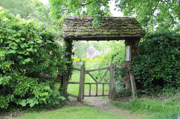 Photo 6"x4" St Michael, Duntisbourne - Lychgate Duntisbourne Rouse c2013