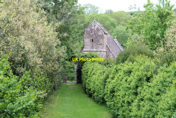 Photo 6"x4" St Michael, Duntisbourne Rous - Path Duntisbourne Rouse c2013