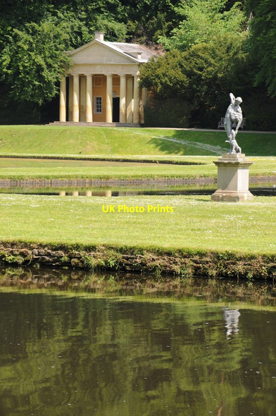Photo 6"x4" The Temple of Piety Aldfield c2013