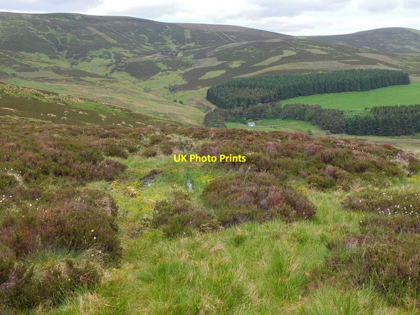 Photo 6"x4" Sketchy path on Peat Hill Glenshiel Banks c2013