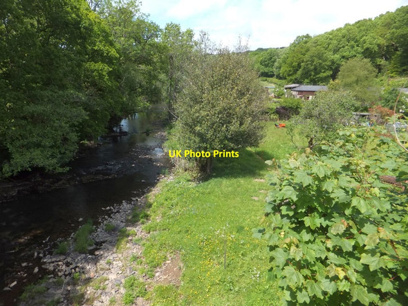 Photo 6"x4" Little Dart River from Stone Mill Bridge Chawleigh c2013