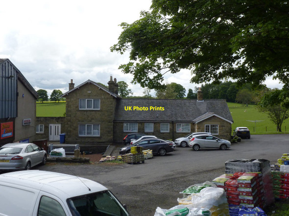 Photo 6"x4" Scots Gap station house Scots' Gap c2013