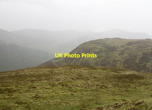 Photo 6"x4" Hillside south of Inverinain Invervar c2013