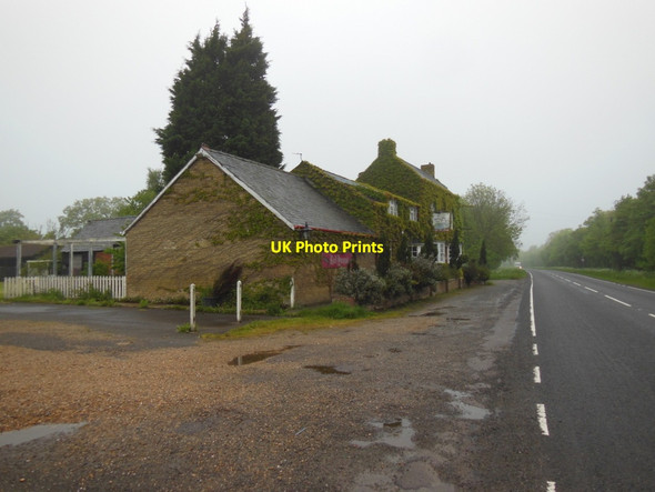 Photo 6"x4" The Red House on Ermine Street Longstowe c2013