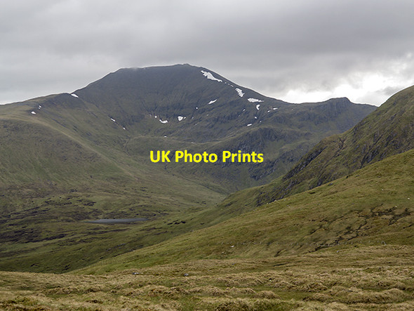 Photo 6"x4" View towards Ben Lawers Creag a' Bhuic c2013