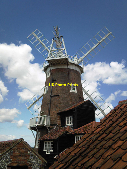 Photo 6"x4" Cley Windmill from the south Cley next the Sea c2013