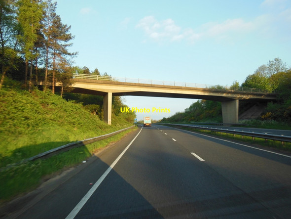 Photo 6"x4" The A30 westbound near Holmdale Cheriton Bishop c2013