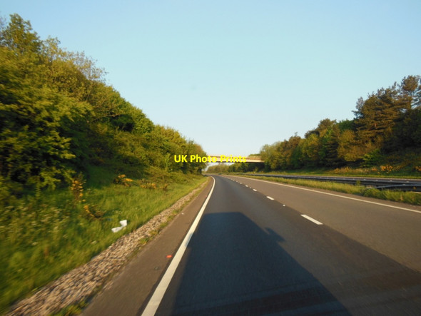 Photo 6"x4" The A30 westbound Crockernwell c2013