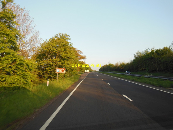 Photo 6"x4" The A30 westbound near Harepath Farm Drewsteignton c2013