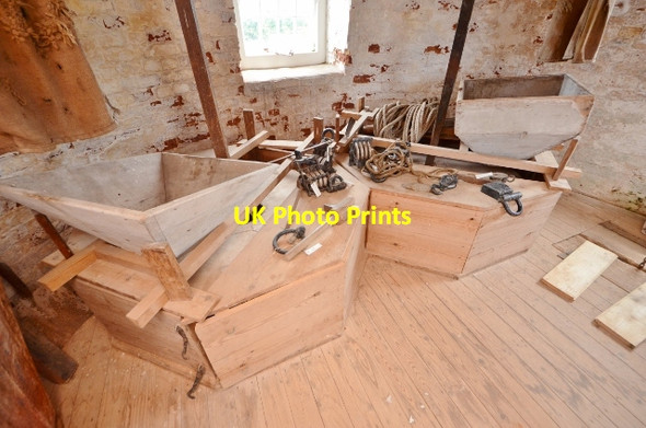 Photo 6"x4" Wicklewood Mill - Stone Floor Wicklewood c2013