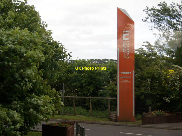 Photo 6"x4" Entrance to EICA Ratho Bonnington\/NT1169 c2013