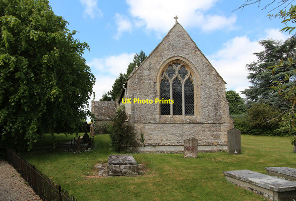 Photo 6"x4" St Michael, Harnhill Ampney Crucis c2013