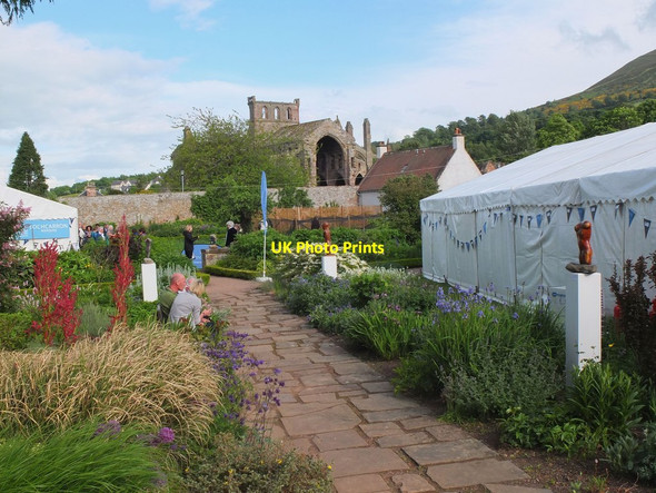 Photo 6"x4" Borders Book Festival, Harmony Garden, Melrose Melrose\/NT5434 c2013