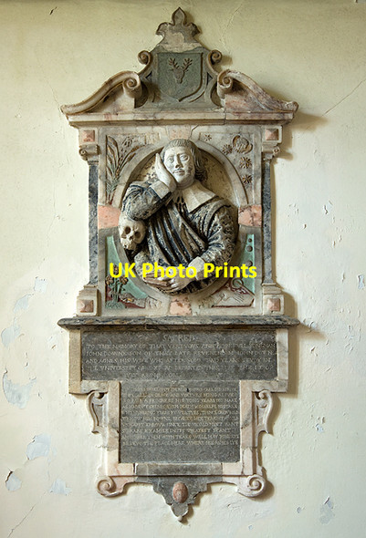 Photo 6"x4" St John's church, Instow - monument to John Downe Instow c2013