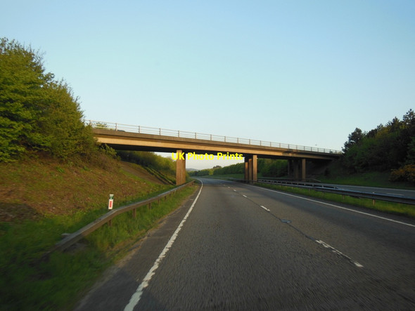 Photo 6"x4" The A30 westbound at the B3260 Chichacott c2013