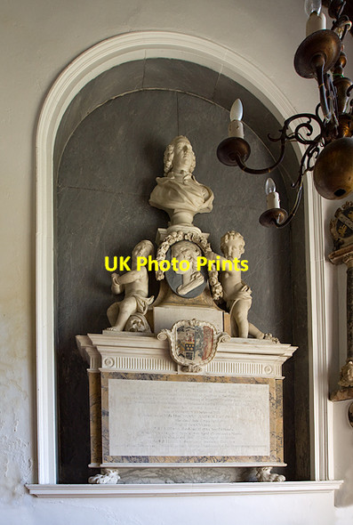 Photo 6"x4" St George's church, Georgeham - monument to John Harris & wife Georgeham c2013