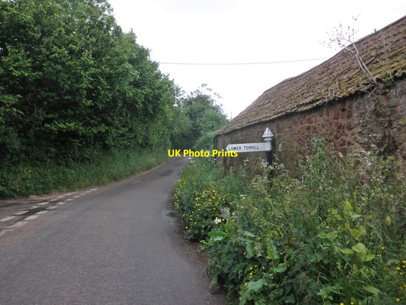 Photo 6"x4" Turning for Lower Terhill Cothelstone c2013